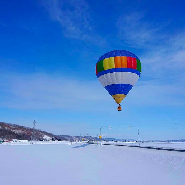 Hot air ballooning free flght / Obihiro