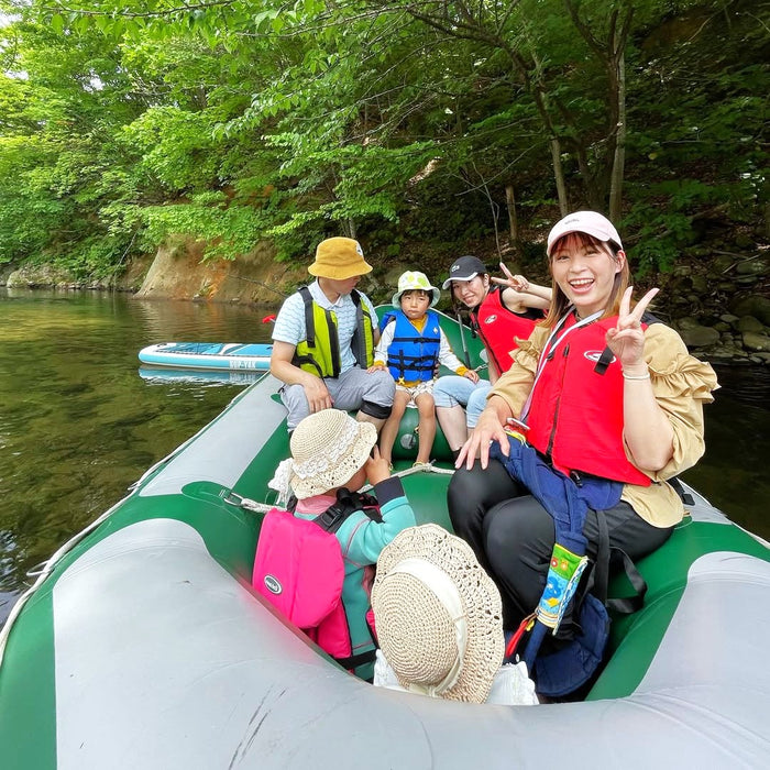 Family Rafting in Jozankei (Summer) / Sapporo