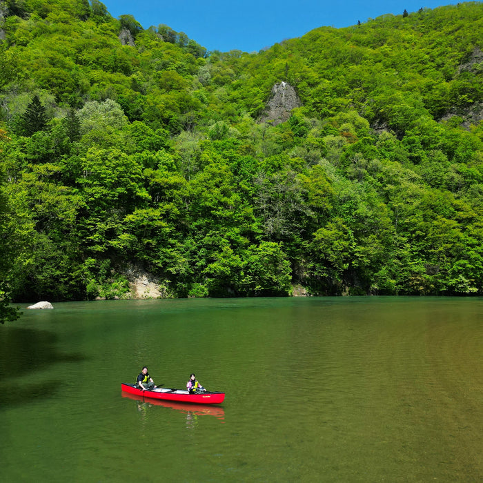 Relaxing Canoe in Jozankei / Sapporo