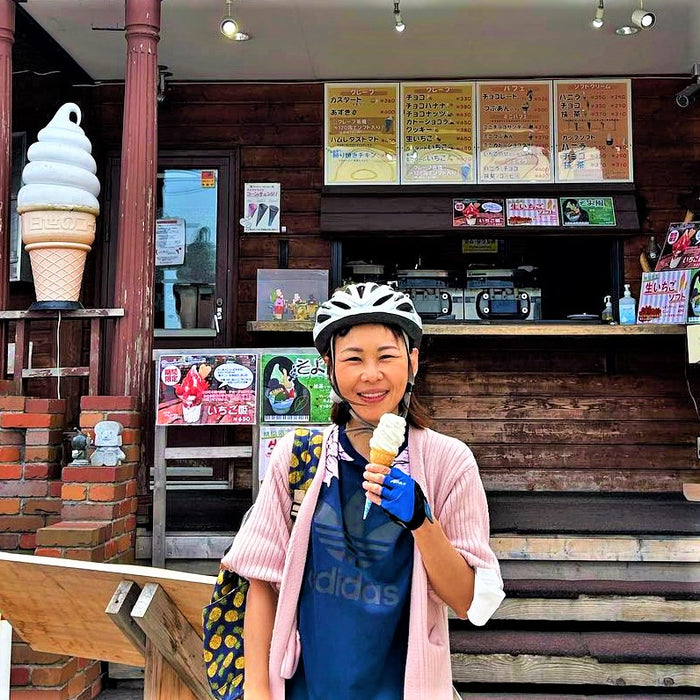 Cycling tour & ranch milk experience / Chitose