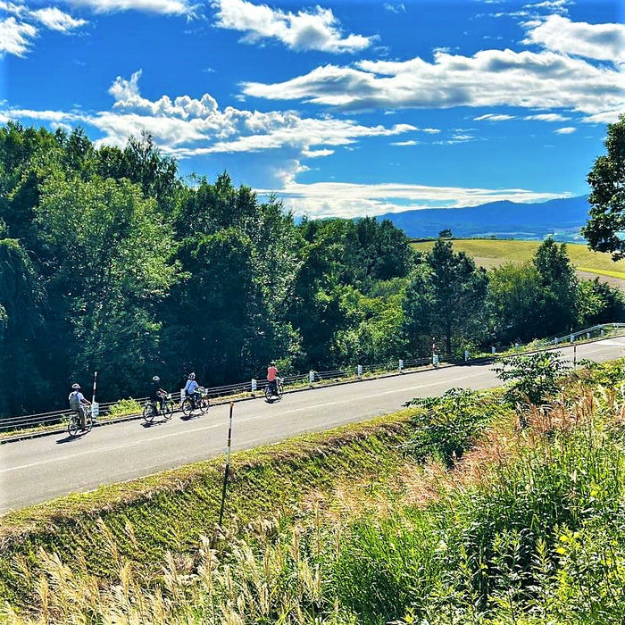 Guided e-Bike Tour with BBQ Lunch / Furano