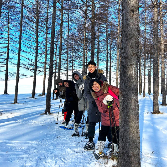 Snowshoe Trekking in Moere-numa Park / Sapporo