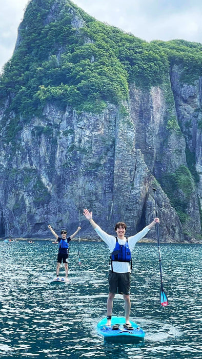 SUP cruising + hot spring 1 day tour / Otaru