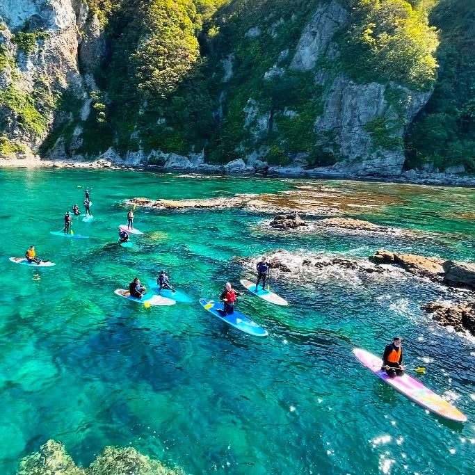 SUP cruising + hot spring 1 day tour / Otaru