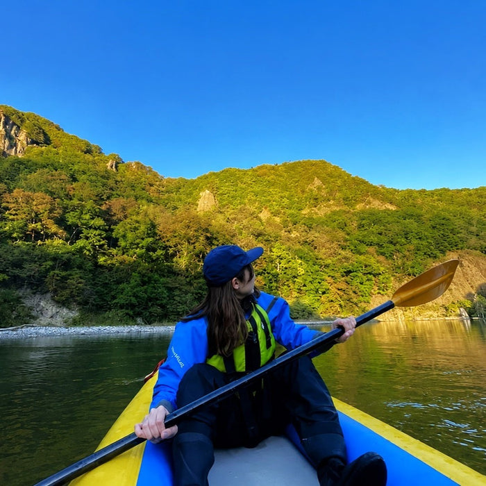 Relaxing Canoe in Jozankei / Sapporo