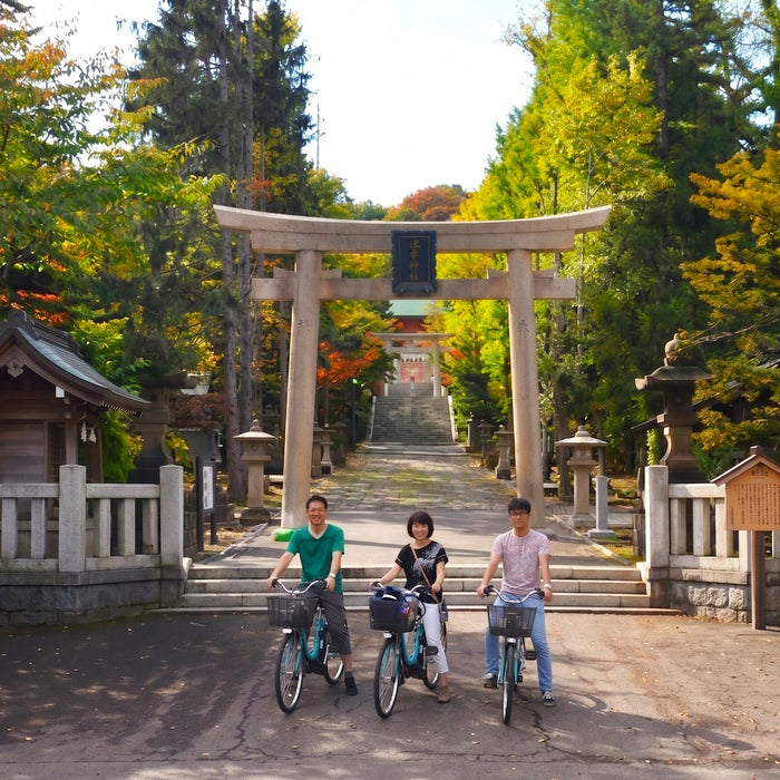 Rental of e-bike / Otaru