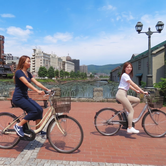 Rental of e-bike / Otaru