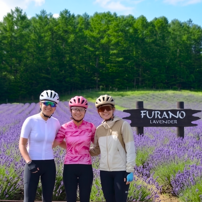 Guided e-bike tour / Furano