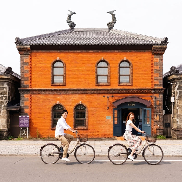 Rental of e-bike / Otaru