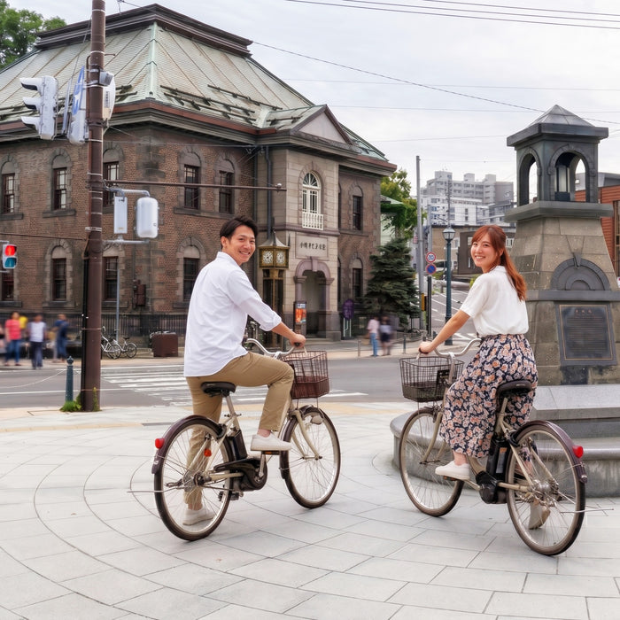 Rental of e-bike / Otaru