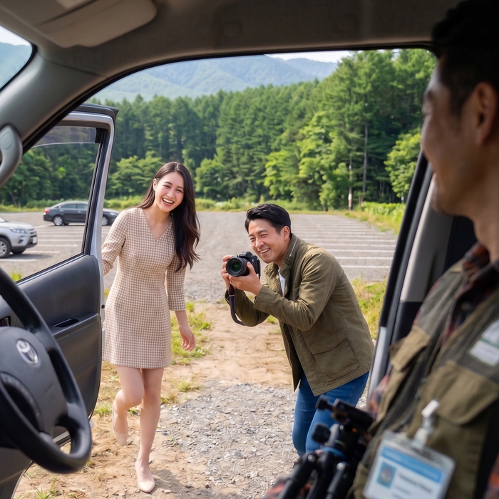 Photo spot private tour with local guide / Furano