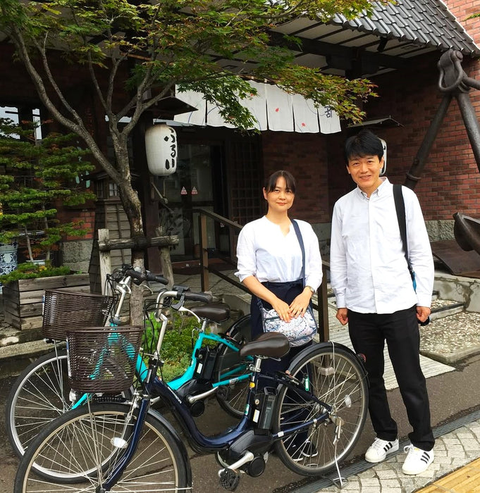Rental of e-bike / Otaru