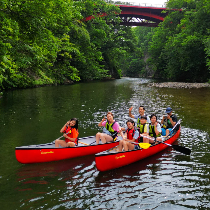 Relaxing Canoe in Jozankei / Sapporo