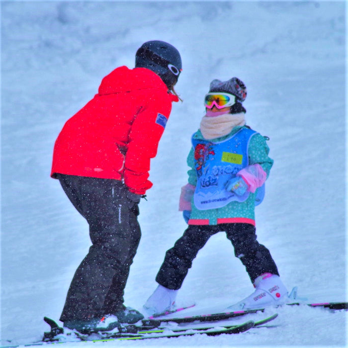 First timer lesson of skiing at Furano Ski Resort / Furano