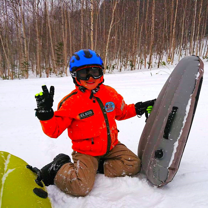 Air board gliding in Sahoro / Obihiro