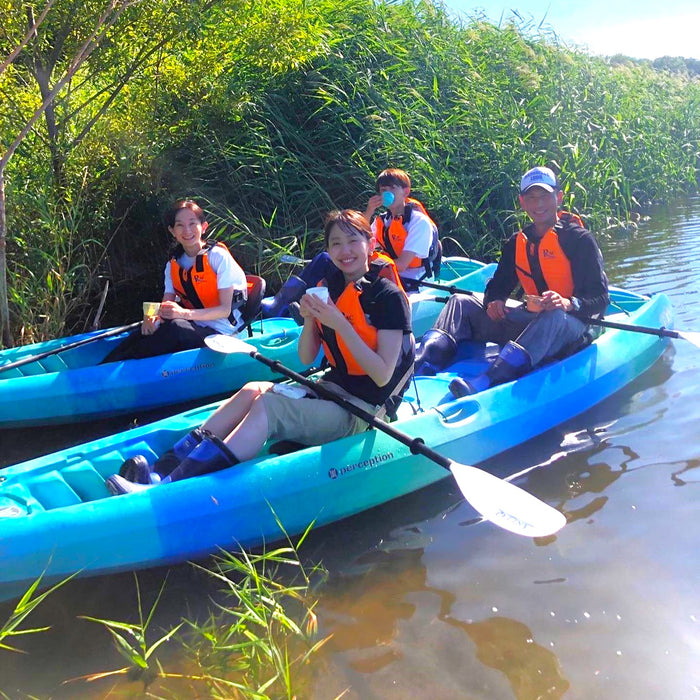 Kayak tour in Abashiri River / Abashiri