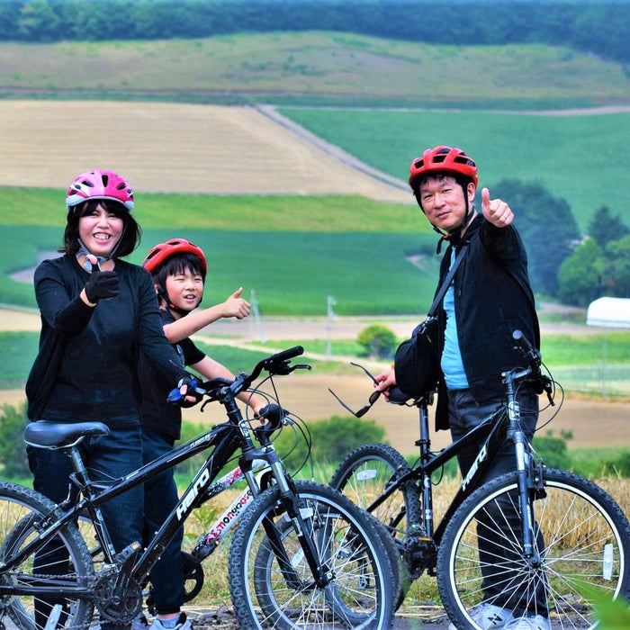 Private guided mountain bike tour / Furano