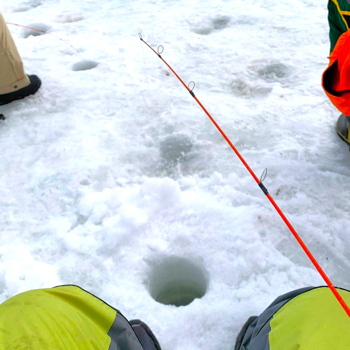 Ice Fishing in Lake Abashiri / Abashiri