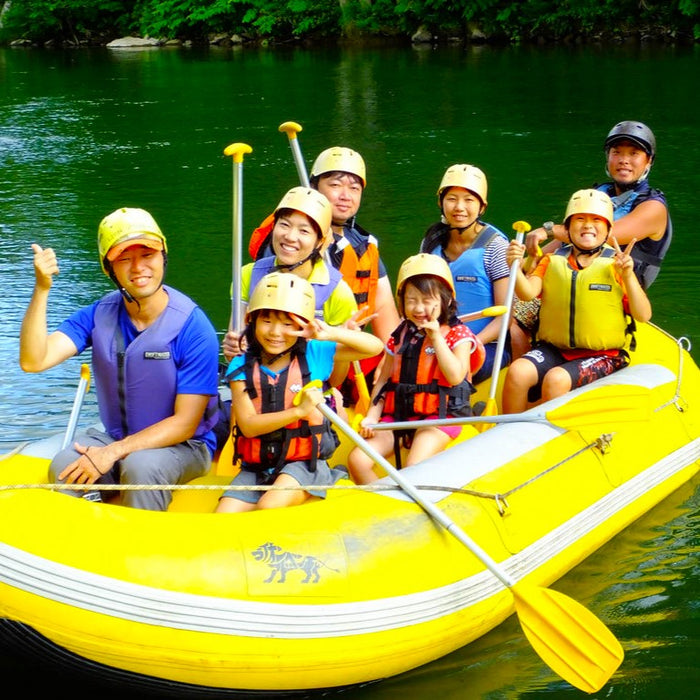 Private eco rafting on a chartered boat (Summer) / Chitose