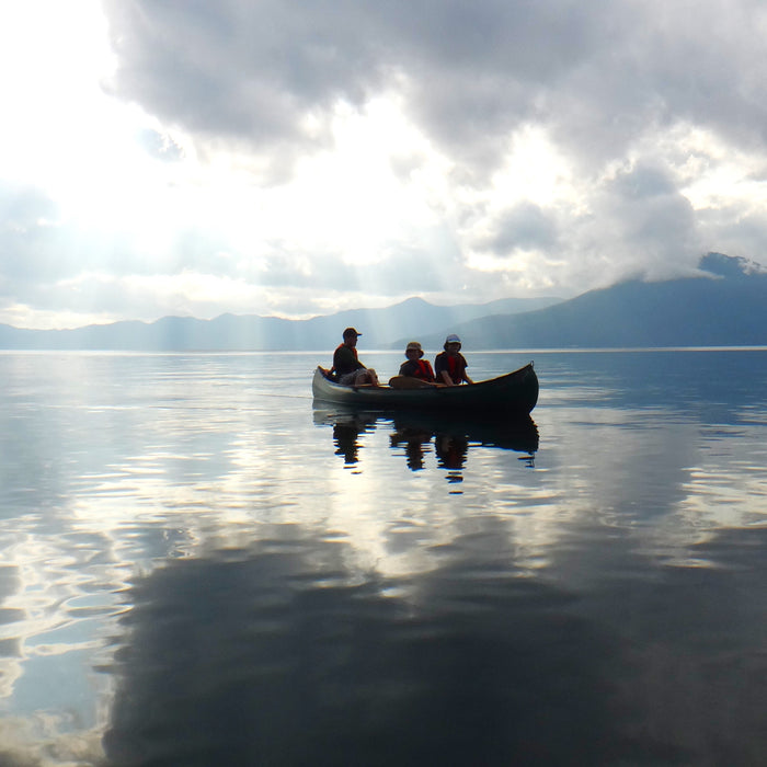 帶獨木舟/千歲的私人導遊湖畔露營之旅 2D1N